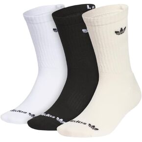 ADIDAS Originals 2.0 3 Pack Crew Socks, Large