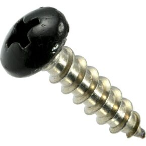 014973208547 Black Phillips Pan Sheet Metal Screws, 10 x 3/4, Piece-100