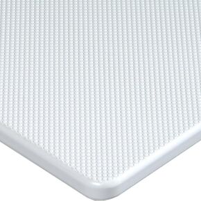 KingStarboard® Anti-Skid Marine Lumber, 12" x 27" x 1/2" Thk, White