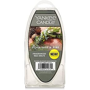 Yankee Candle Winter Holiday Fragranced Wax Melts (Silver Sage & Pine)