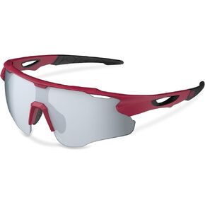 Polarized Sports Sunglasses for Men Women Youth Baseball, Lightweight Cycling Running Driving Fishing UV400 Protection in Kuwait
