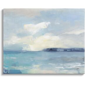 Stupell Industries Abstract Ocean View Landscape Canvas Wall Art, Design by Julia Purinton