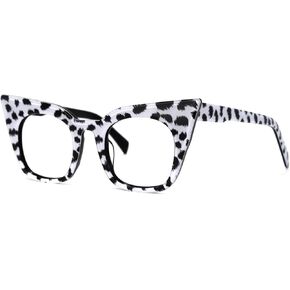 VOOGLAM Cateye Blue Light Glasses for Women Anti Eyestrain Dry Eyes Computer Phone TV Eyewear