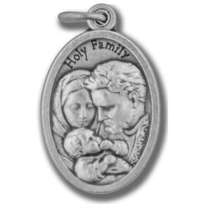 Small Catholic Saint Medal - Bulk Pack of 10 (Holy Family)