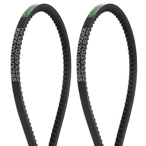 2pcs XPZ-1120 V-Belts Drive Belt 1120mm Pitch Girth 10mm Width 8mm Height Rubber for Power Transmission