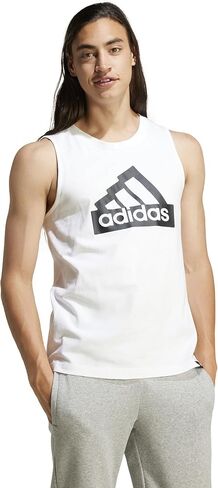 adidas Men's Modern Essentials Graphic Tank Top in Saudi Arabia