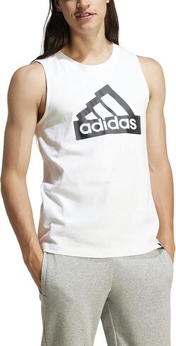 adidas Men's Modern Essentials Graphic Tank Top in Saudi Arabia