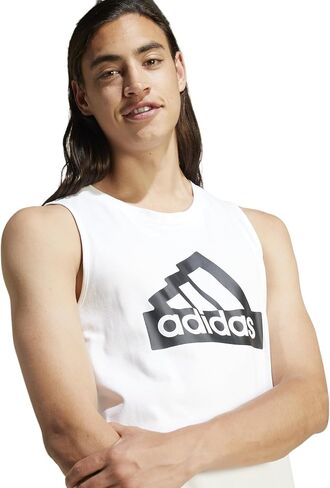 adidas Men's Modern Essentials Graphic Tank Top in Saudi Arabia