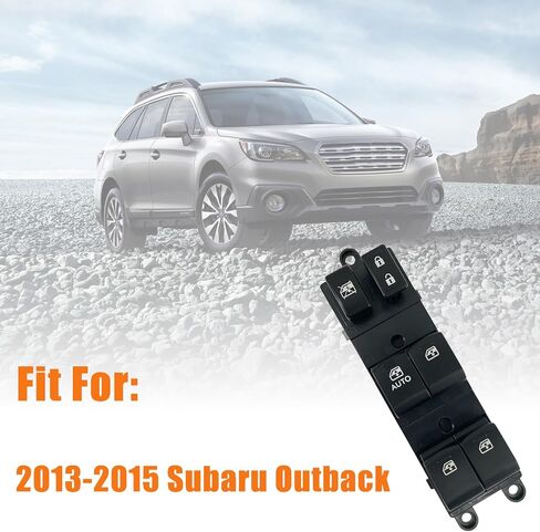 Power Window Control Switch fit for Subaru Outback Legacy 2015-2016, Replace OEM 83071AL05A, Front Left Driver Side Power Window Master Control Switch Button 15-16 in Saudi Arabia
