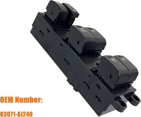 Power Window Control Switch fit for Subaru Outback Legacy 2015-2016, Replace OEM 83071AL05A, Front Left Driver Side Power Window Master Control Switch Button 15-16 in Saudi Arabia