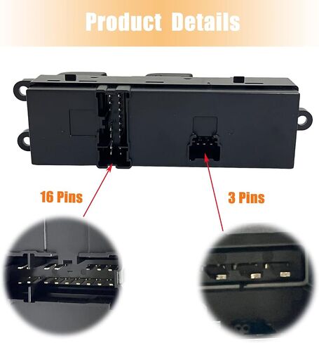 Power Window Control Switch fit for Subaru Outback Legacy 2015-2016, Replace OEM 83071AL05A, Front Left Driver Side Power Window Master Control Switch Button 15-16 in Saudi Arabia