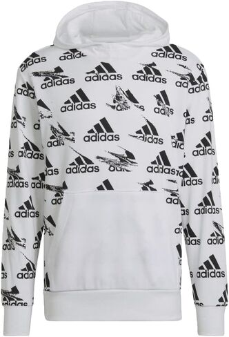 adidas Men's Essentials Brandlove Hoodie in Saudi Arabia