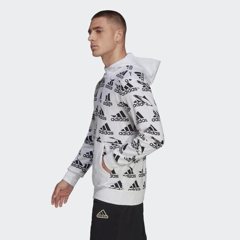 adidas Men's Essentials Brandlove Hoodie in Saudi Arabia