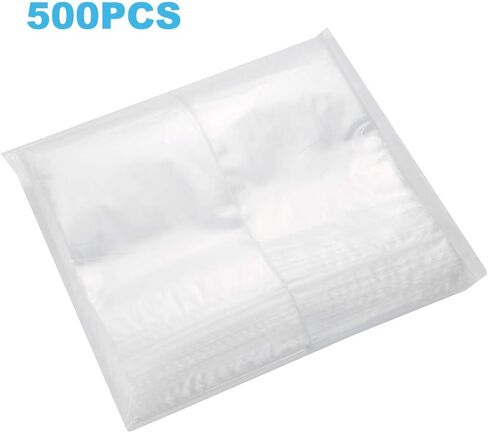500 قطعة 3 × 3 بوصة سميكة 2.4 مل أكياس بلاستيكية شفافة زيبلوك متينة قابلة لإعادة الغلق مجوهرات أقراط قلادة حلقة عملة الخرز حبة قفل أكياس سحاب in Kuwait