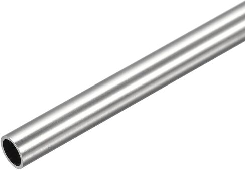 uxcell 304 Stainless Steel Tube, OD 5mm x 0.5mm Wall Thick 200mm Length Capillary Metal Tubing for Industry Machinery in Saudi Arabia