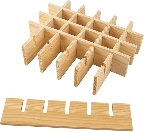 Juvale Wooden Box Organizer for Mini Essential Oils, Holds 30 9 ml Bottles (8.5 x 3 in) in Saudi Arabia