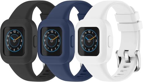 سوار سيليكون Meliya لـ Garmin Vivofit Jr 3، سوار معصم بديل من السيليكون الناعم وأشرطة رياضية قابلة للتعديل لـ Garmin Vivofit jr. 3 in Saudi Arabia