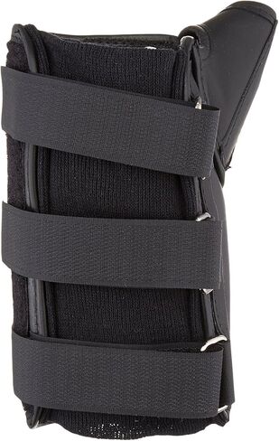 Rolyan Workhard Wrist and Thumb Spica Splint, Wrist Brace for Carpal Tunnel, Wrist Brace for Tendonitis, Thumb Stabilizer for CMC & MC, Wrist Splint, Thumb Brace, Wrist Spica, Left Hand, X-Small in Kuwait