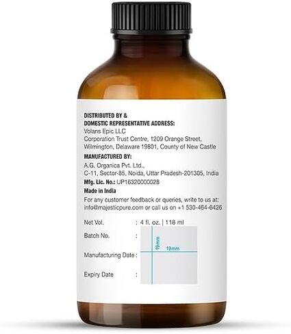 MAJESTIC PURE Tea Tree Essential Oil | 100% Pure and Natural Tea Tree Oil | Premium Grade Essential Oils for Hair Care, Home Diffusers, Skin, Aromatherapy, Massage and Humidifiers | 3.4 Fl Oz in Saudi Arabia