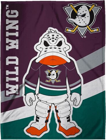Sleep Squad Arizona Coyotes Howler 60" x 80" Raschel Plush Blanket – an NHL Mascot Super-Soft Throw in Kuwait