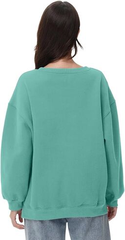 Nfsion Women Oversized Sweatshirts Long Sleeve Crewneck Tops Pullover Fall Fashion Outfits Clothes with Pockets in Kuwait
