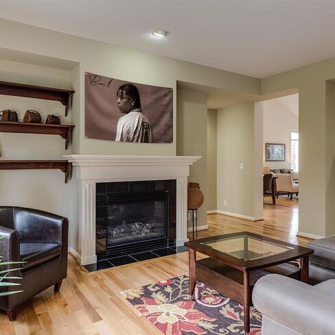 AuLYn مضحك rylo الهيب هوب مغني الراب المغني رودريغيز نسيج كان واحد ألبوم الموسيقى غطاء نسيج 3x5ft نسيج غرفة الفن ديكور نسيج الزينة الجدار شنقا الهدايا للمراهقين غرفة نوم غرفة المعيشة in Kuwait