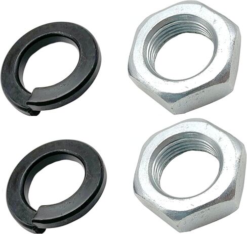 Pitman Shaft Nut and Lock Washer Kit for Steering Gear Box Compatible with GM Replaces 5667628 in Saudi Arabia