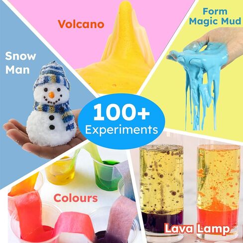 ButterflyEdufields 150+ Experiments Wow Science Kit for Boys and Girls Ages 4 6 8 10 | Birthday Gift Ideas for Boys and Girls Ages 4 to 10 | STEM Learning & Education Toys for Kids 4,5,6,7,8,9,10 Yrs in Saudi Arabia
