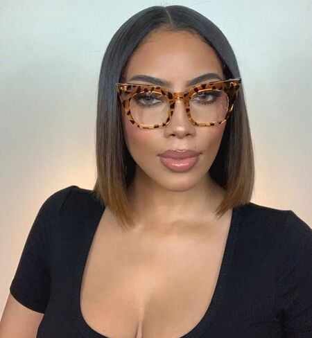 VOOGLAM Cateye Blue Light Glasses for Women Anti Eyestrain Dry Eyes Computer Phone TV Eyewear in Saudi Arabia