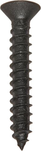 Small Parts 0412ABPFB Steel Sheet Metal Screw, Black Oxide Finish, 82 degrees Flat Head, Phillips Drive, Type AB, #4-24 Thread Size, 3/4" Length (Pack of 100) in Saudi Arabia