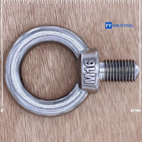 Stainless Steel Machinery Shoulder Lifting Eye Bolt (M6, 20 Items) in Kuwait