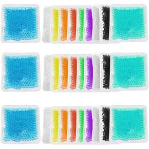 Boo Boo Kids Ice Packs, Small Ice Packs for Injuries Hot Cold Ice Packs Reusable Stress Relief Gel Bead Ice Pack Cold Compress for Pain Relief
