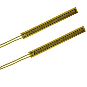 Strain Gauges, Cuidr 120Ω 100AA Pre-Wired Strain Gages, Electrical Resistance Strain Gage Used in Mechanics Experiment for Material, Industry or Science (2 Pack)