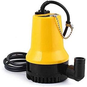 Submersible Water Pump SENRISE 12V DC Pump Electric Bilge Pump for Pumping Clean/Dirty Water, Swimming Pools, Flooded Cellars (50W)