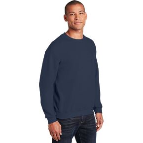 Gildan Men's Fleece Crewneck Sweatshirt, Style G18000, Dark Navy Blue, X-Large