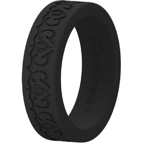 Tuhaoge Silicone Wedding Ring for Women and Men Silicone Rubber Wedding Bands
