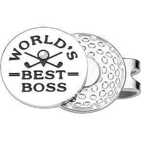 Boss Gifts for Women Men Coworker Boss Magnetic Golf Ball Marker Hat Clip for Boss Day Gifts Boss Appreciation Gifts Golf Lover Boss Lady Gifts for Boss Lady Administrative Professional Day in Kuwait