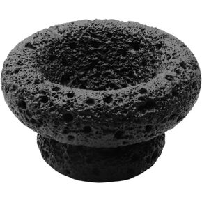 Lava Rock Stone Candle Holders for Table Centerpieces, Tealight Candlestick Holders for Wedding Decor and Dinner Party, Bridal Shower, Aromatherapy Diffuser Home Decor
