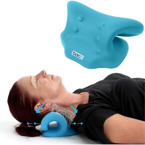 BACK Neck Stretcher, Neck and Shoulder Relaxer, Neck Cloud for Neck Pain Relief, Chiropractic Neck Pillow, Posture Corrector