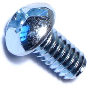 014973236809 Combo Round Machine Screws, 1/4-20 x 1/2, Piece-100
