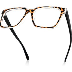 Zeelool Classic Square Glasses Frame for Women with Non-prescription HD Clear Lens JGT624975