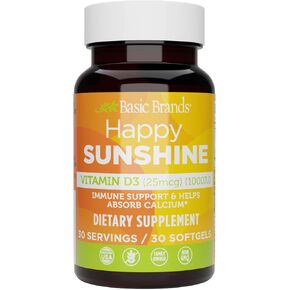 Vitamin D3 1000IU, 30 CT