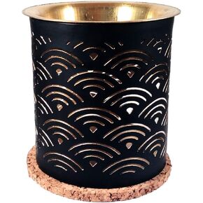 Aromafume Rainbow Essential Oil Burner | Oil Diffuser with Candle | Brass Burner with 10ml Essential Oil