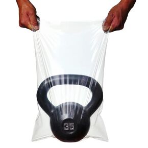 Elkay Plastics 7G104020 0.75 mil TUF-R Standard Linear Low Density Gusset Bag, 10" x 4" x 20", Clear (Pack of 1000)