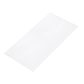 DMiotech 24 x 48 x 3/8 Inch Plastic UHMW Sheets, Ultra High Molecular Weight Polyethylene, Opaque White Polyethylene Board for Automotive, Chemical, Manufacturing, DIY Home Kitchen