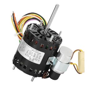 D1127 Refrigeration Fan Motor Replacement for FascoD1127, 9721, HeatCraft5008S 5008T, Bohn25309101, 115/230V, 1550RPM, Permanent Split Capacitor Motor