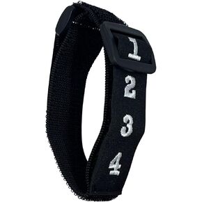 | Professional Football Numbered Wrist Down Indicator | Black Sliding Side Clip | Premium Official | Referee’s Choice