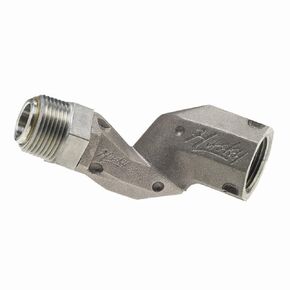 Husky 000087 1" Male NPTF x 1" Female NPTF High-Flow Multi-Plane Swivel, 25.4mm Male x 25.4mm Female, Made in USA