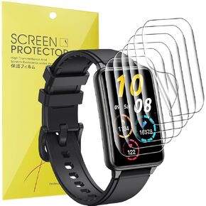 Compatible for SKG V3 Activity Fitness Tracker Screen Protector, [6 Pack] Full Coverage TPU Clear Film Compatible for SKG Band V3 1.57 Inches Fitness Tracker (6 pack)