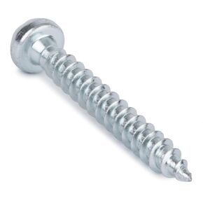 Spare Hardware Parts Replacement for IKEA Furniture Screw Wood Head Cap Special Woodscrew - Part #106553 | Wood Screw M5.0-2.3×40 Full Thread with 4mm Hex Recess | Pack of 10